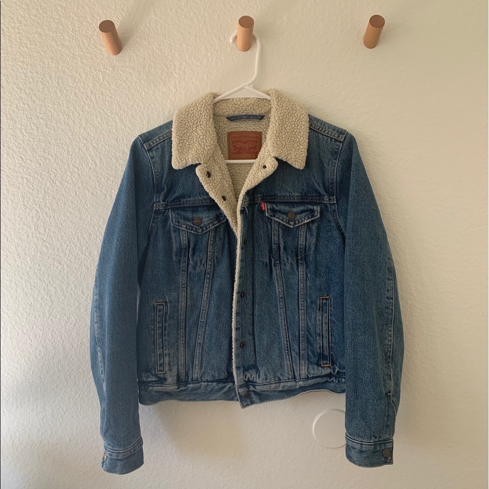 Levi’s Denim Trucker Sherpa Jacket